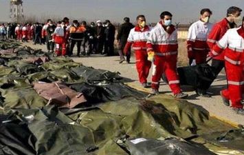 وصول جثامين ضحايا الطائرة الأوكرانية لكييف 