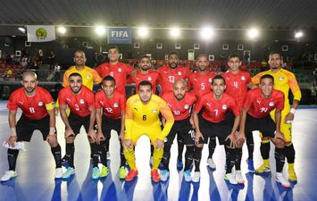 منتخب المغرب يفوز علي مصر فى كرة الصالات 