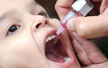 أول ايام الحملة القومية ضد شلل الاطفال