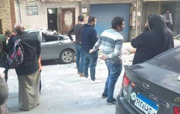 إصابة عروسين في انهيار شرفة منزلهما بالإسكندرية