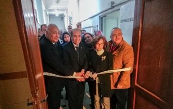 افتتاح أعمال تطوير مستشفى صدر كوم الشقافة بالإسكندرية