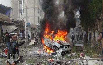  انفجار سيارة مفخخة في عفرين  