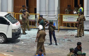 انفجارات تهز كنائس وفنادق في سريلانكا (AFP )