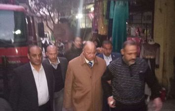 انهيار عقار بالشرابية بمحافظة القاهرة 