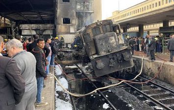 حادث قطار محطة مصر برمسيس
