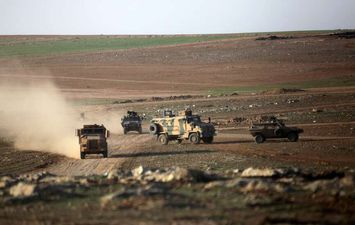 عربات عسكرية تركية شمال سوريا-أرشيفية (Reuters )