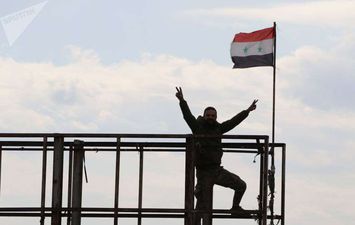 فرحة أهالي حلب بانتصارات الجيش السوري (Sputnik)