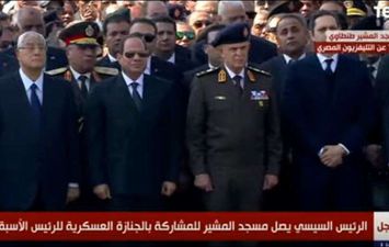 كواليس جنازة مبارك 