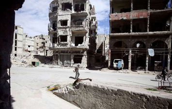 مدينة دوما بغوطة دمشق الشرقية- أرشيفية (Reuters)