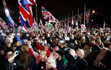  مظاهر احتفال البريطانيون بالخروج من الاتحاد الأوروبي