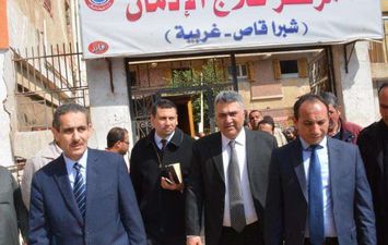 زيارة محافظ الغربية 