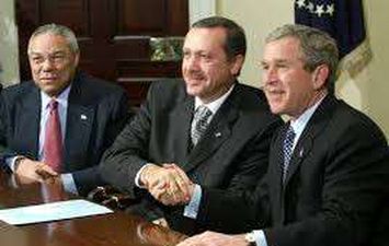 بوش وأردوغان، واشنطن، 2002