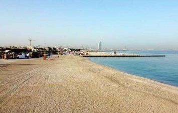 شاطئ دبي بعد كورونا