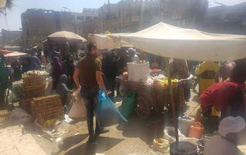 آحد الآسواق ببنى سويف 