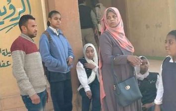 عملية اخلاء المدارس بالمحموديه 