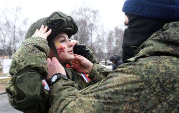   مسابقة الجمال بين عسكريات روسيا 