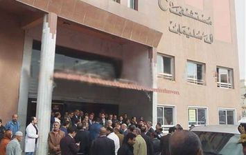 مستشفى آل سليمان ببورسعيد تكشف حقيقة وفاة حالة مصابة بكورونا داخلها