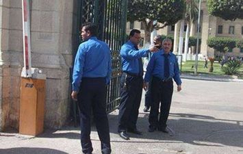 أمن جامعة القاهرة 