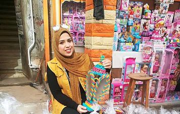 اسراء تتحدى تجار الفوانيس باسعار منخفضة للفوانيس الخرز