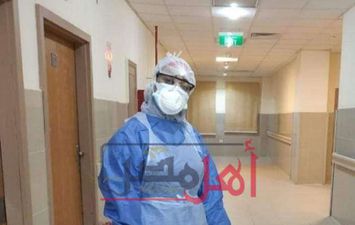 الممرضة مودة منصور محمد، بالحجر الصحي في أسوان