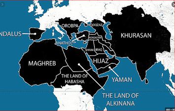 خريطة العالم الاسلامي
