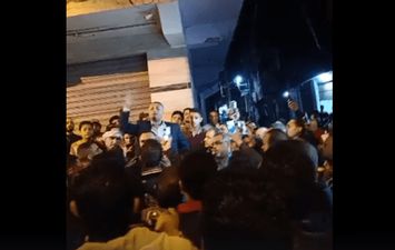مظاهرات قرية الهياتم