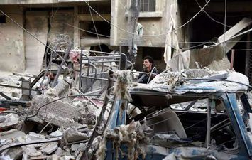أضرار انفجارات في حمص