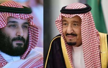 الملك سلمان وولي عهده 