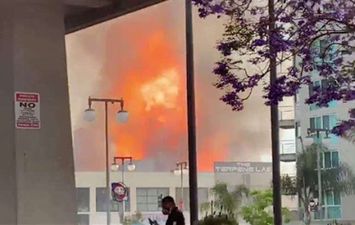 انفجار لوس أنجلوس
