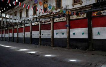 المحلات مغلقة في سوريا بسبب انهيار الليرة 
