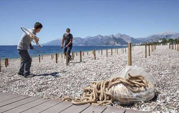 شاطئ في أنطاليا