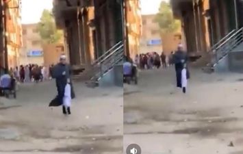 شيخ يهرب من الشرطة بعد إمامته صلاة العيد فى نبروه