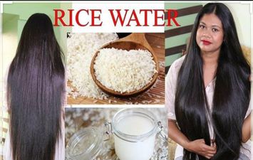فوائد ماء الأرز للشعر