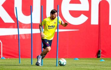 مران برشلونة اليوم