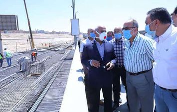 وزير النقل يتابع أعمال التطوير والصيانة الشاملة للطريق الدائري حول القاهرة الكبرى 