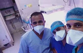 إجراء عملية ولادة قيصرية لحالة إشتباه إصابة بكورونا في المنيا