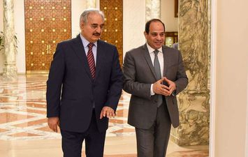 السيسي: إعلان القاهرة لحل الأزمة الليبية والحفاظ على وحدة واستقرار الأراضي الليبية