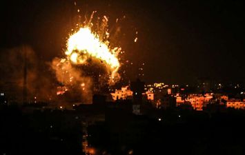 قصف إسرائيلي على غزة 