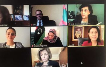 مايا مرسى تشارك فى اللقاء التشاوري لمنظمة المرأة العربيه حول:&quot; ماذا بعد كورونا؟&quot;
