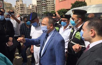 مدير امن بورسعيد يهدأ من روع الاهالى بسبب الازدحام