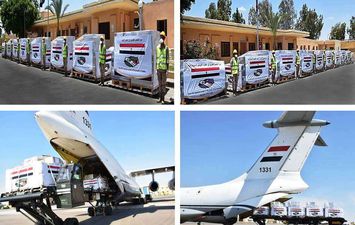 وصول طائرة المساعدات الطبية المصرية إلى الكونغو وزامبيا