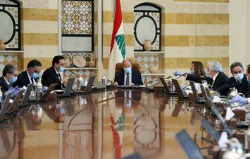 اجتماع للحكومة بحضور الرئيس اللبناني ميشال عون (أرشيفية)