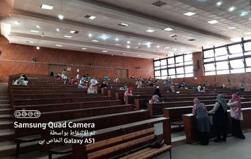 انطلاق امتحانات كلية الآداب جامعة الإسكندرية