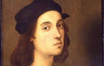 رسم شخصي للفنان الإيطالي المشهور رافايلو