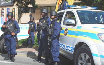 شرطة جنوب إفريقيا 