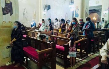 كنائس كفر الشيخ تشهد القُداس الأول بعد توقف 4 أشهر