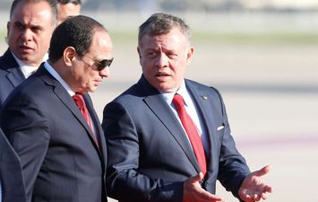 الرئيس السيسي والملك عبد الله