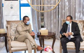 رئيس الوزراء السوداني عبد الله حمدوك ونظيره الإثيوبي آبي أحمد