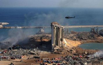 ميناء بيروت عقب الانفجار