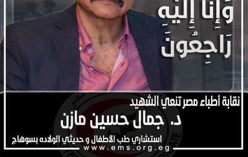 وفاة الدكتور جمال حسين مازن بكورونا
